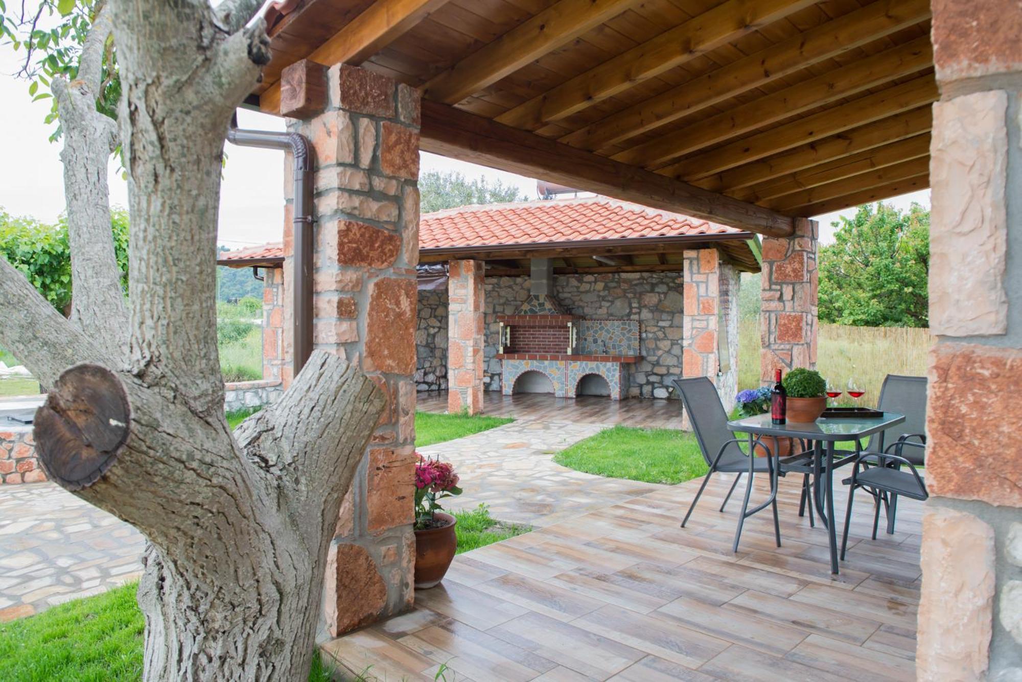 Patiria House Villa Ormos Panagias Ngoại thất bức ảnh